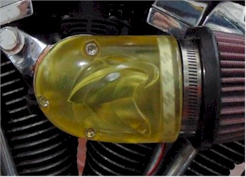 3D LED EAGLE AIR CLEANER HARLEY CUSTOM