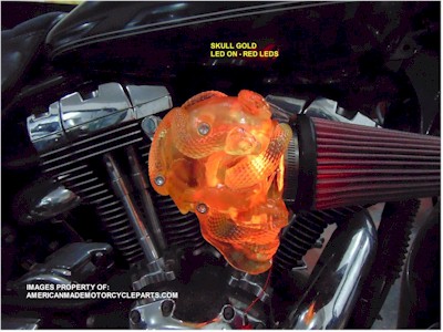 Skull Air Cleaner for Harley Davidson