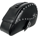 Picture of SADDLEMEN, RIGID-MOUNT SPECIFIC FIT TEARDROP SADDLEBAGS, DESPERADO (201/2” L x 7” W x 12” H) For 84-13 FXST/FLST, Part# 3501-0466