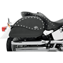 Picture of SADDLEMEN, DESPERADO TEARDROP SADDLEBAGS, Jumbo (20” L x 61/2” W x 12” H), Part# 3501-0458