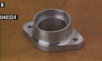 BILLET FLANGE TYPE MANIFOLD ADAPTER