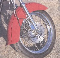 Custom Skirted Fender with Flip