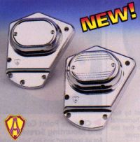 Ness-Tech 'Radius' Chrome Billet Cam Covers 