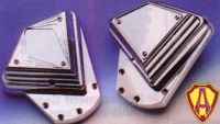 Ness-Tech 'Radius' Chrome Billet Cam Covers