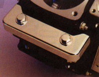 Chrome Rear Motor Mount Covers