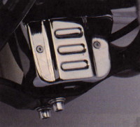 Chrome Motor Mount Cover for Dyna Glide Models