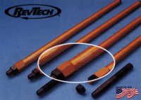 RevTech II Adjustable Orange-anodized aluminum Pushrods