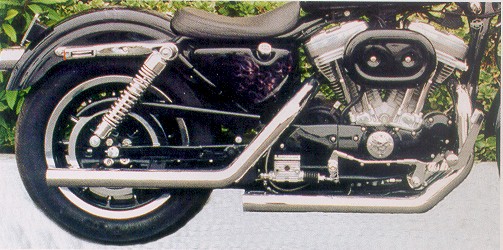 Evo sportster exhaust discount